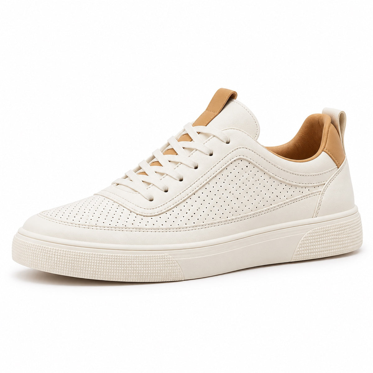 Duane – Men's Walking Sneakers in Khaki