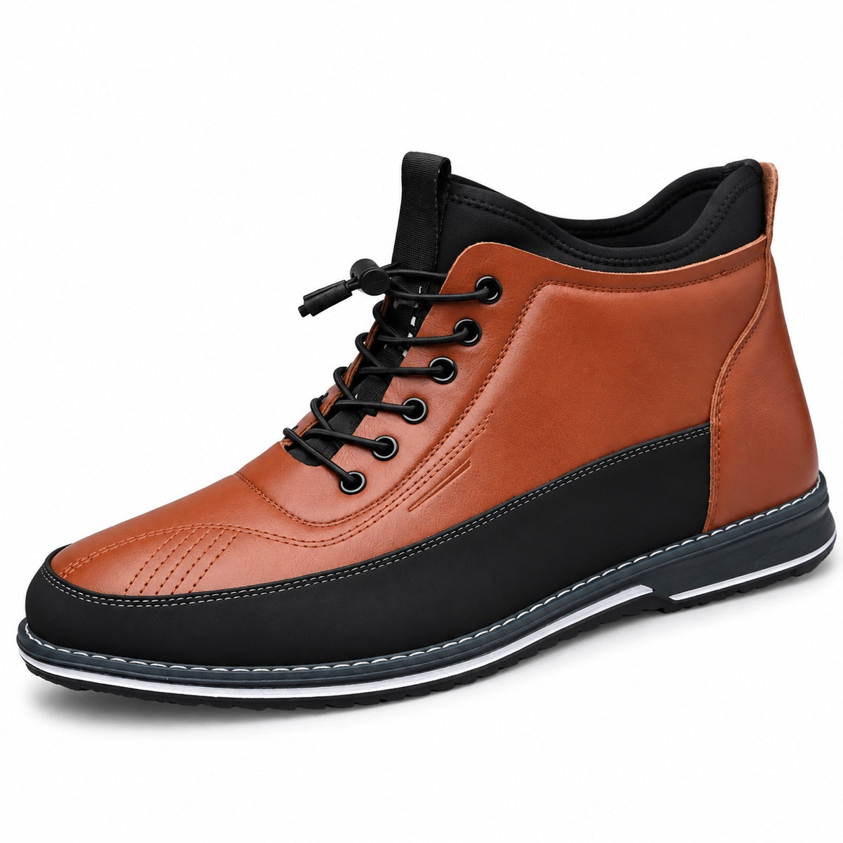 Dwight – Men's Comfort Boots in Brown