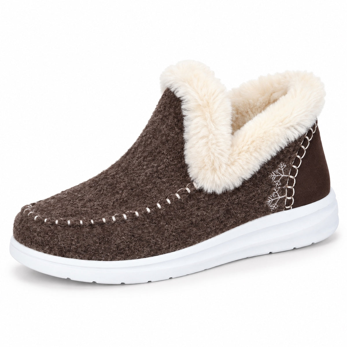 Edith – Women's Comfort Boots in Brown