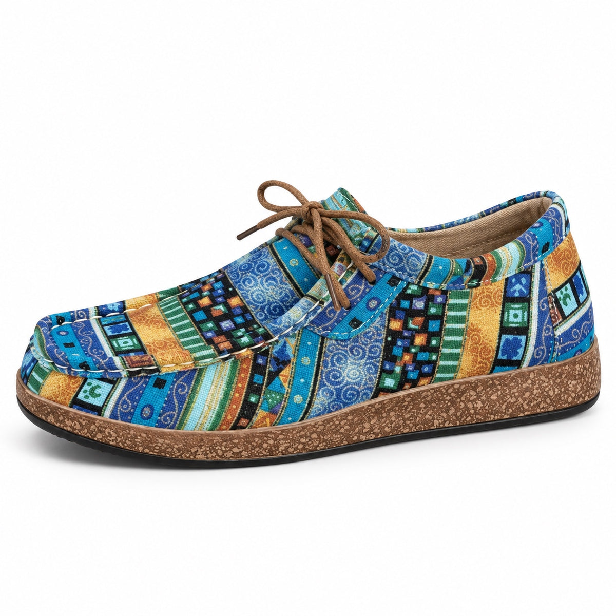 Elena – Women's Comfort Sneakers in Blue