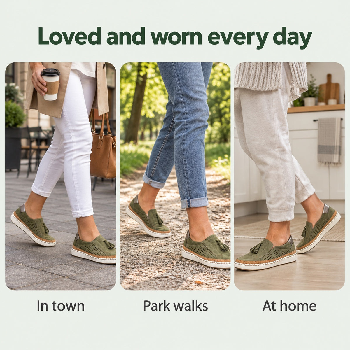 Ember – Unisex Comfort Slippers, worn every day