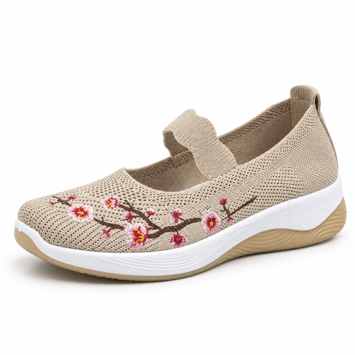 Emerson – Unisex Arch Support Shoes in Beige