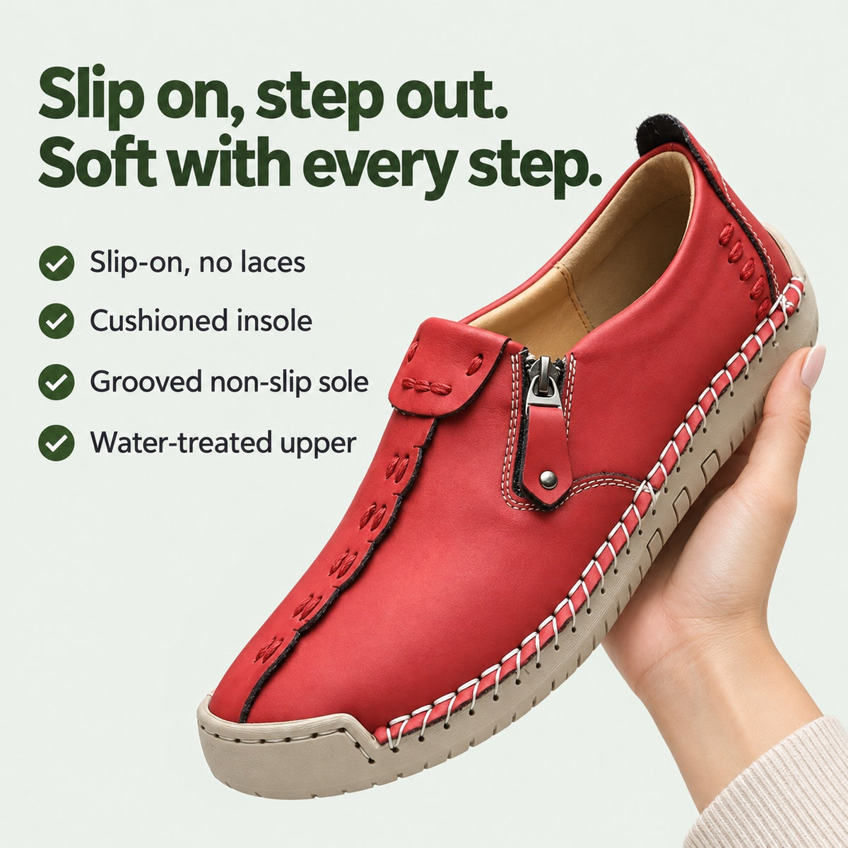 Felicia – Women's Non-Slip Sneakers, key benefits