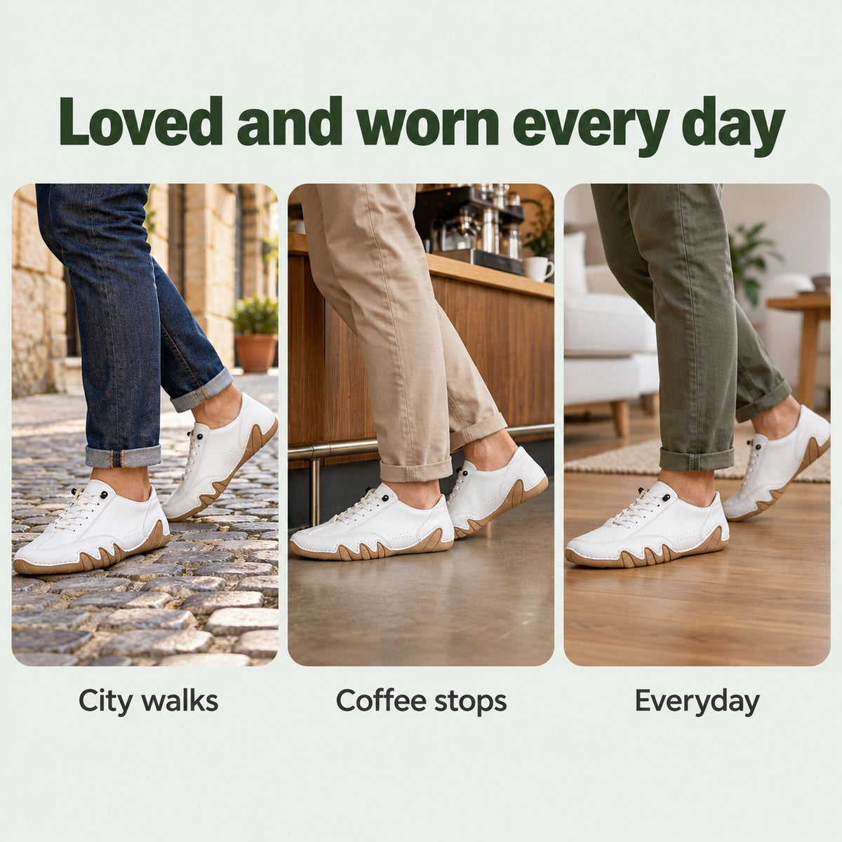 Fisher – Unisex Barefoot Shoes, worn every day