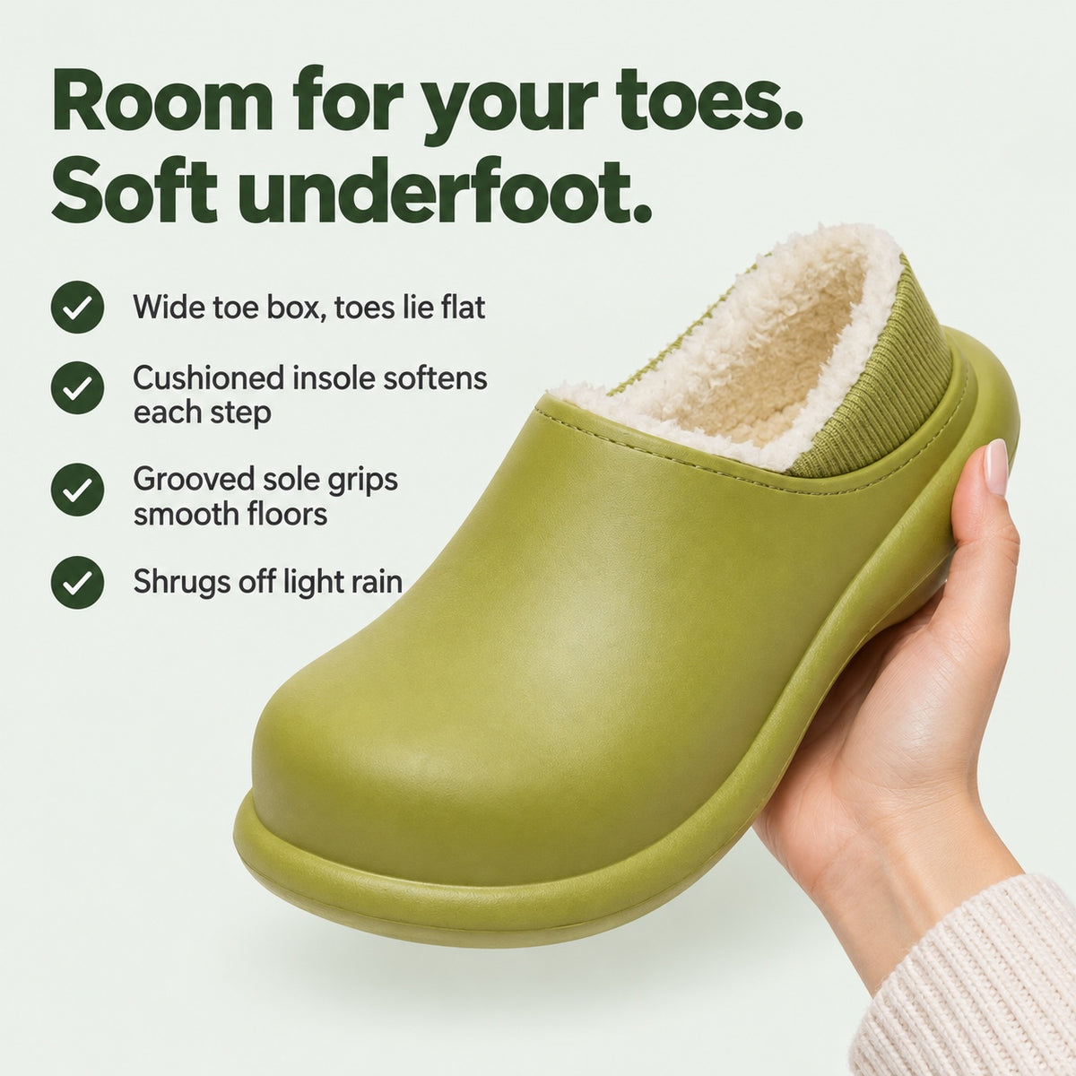 Flowers – Unisex Comfort Slippers, key benefits