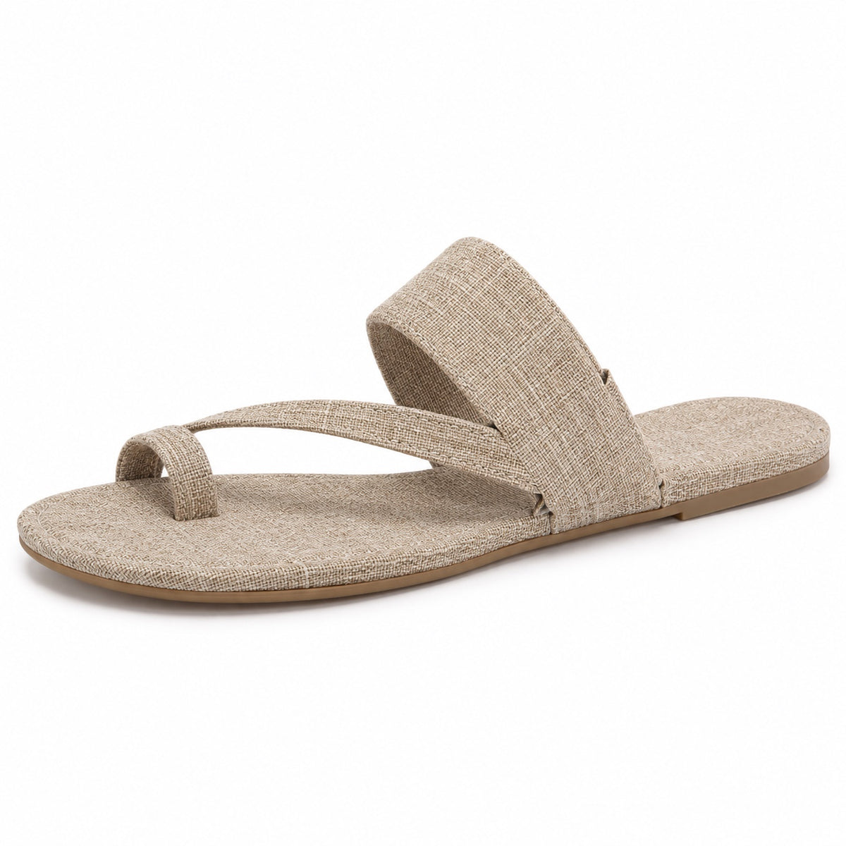 Ford – Unisex Wide Toe Box Sandals in Beige