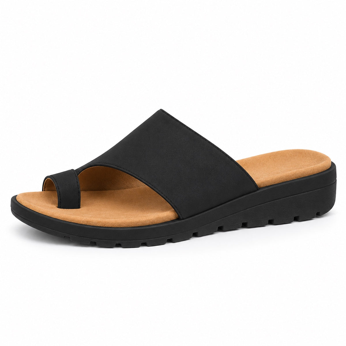 Frankie – Unisex Comfortable Sandals in Black
