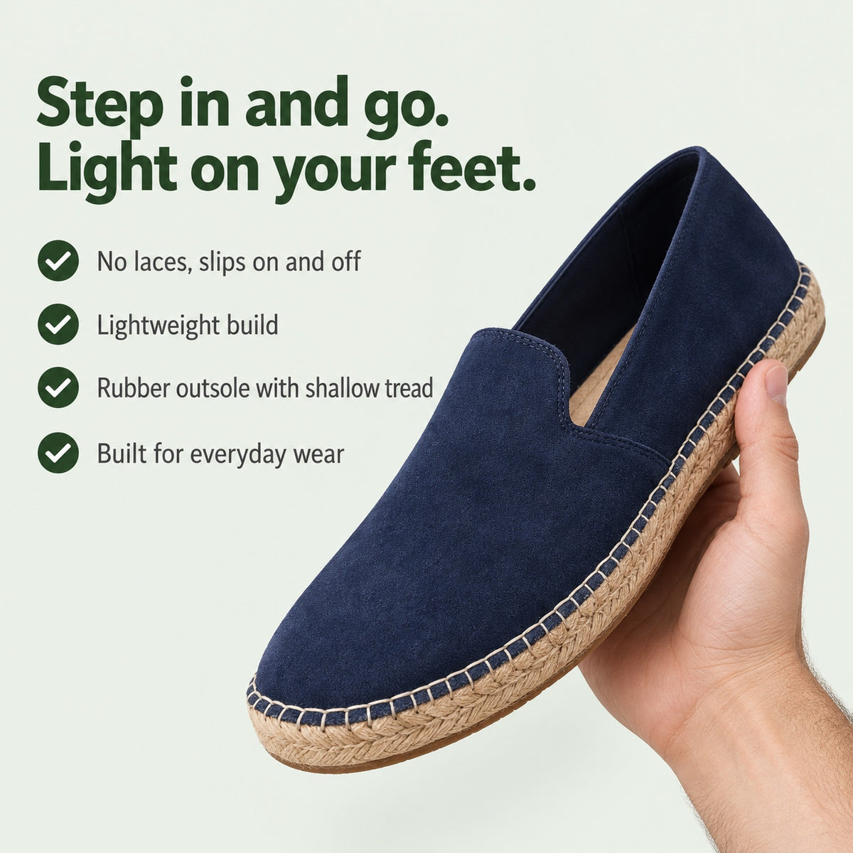 Franklin – Men's Slip-On Shoes, key benefits