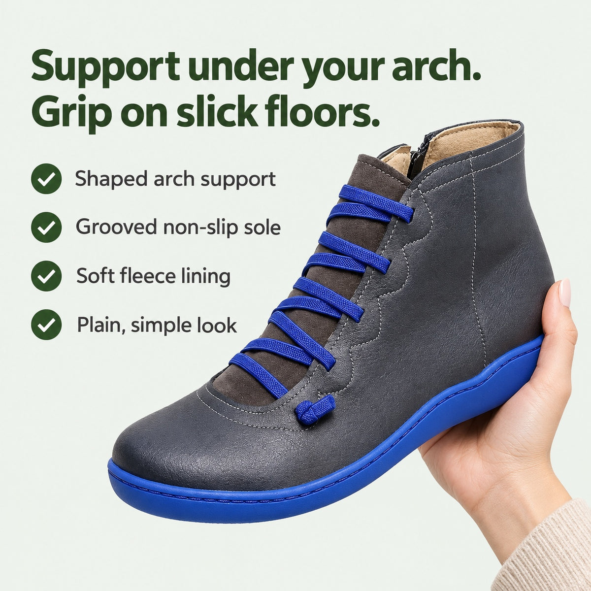 Freda – Women's Comfort Boots, key benefits