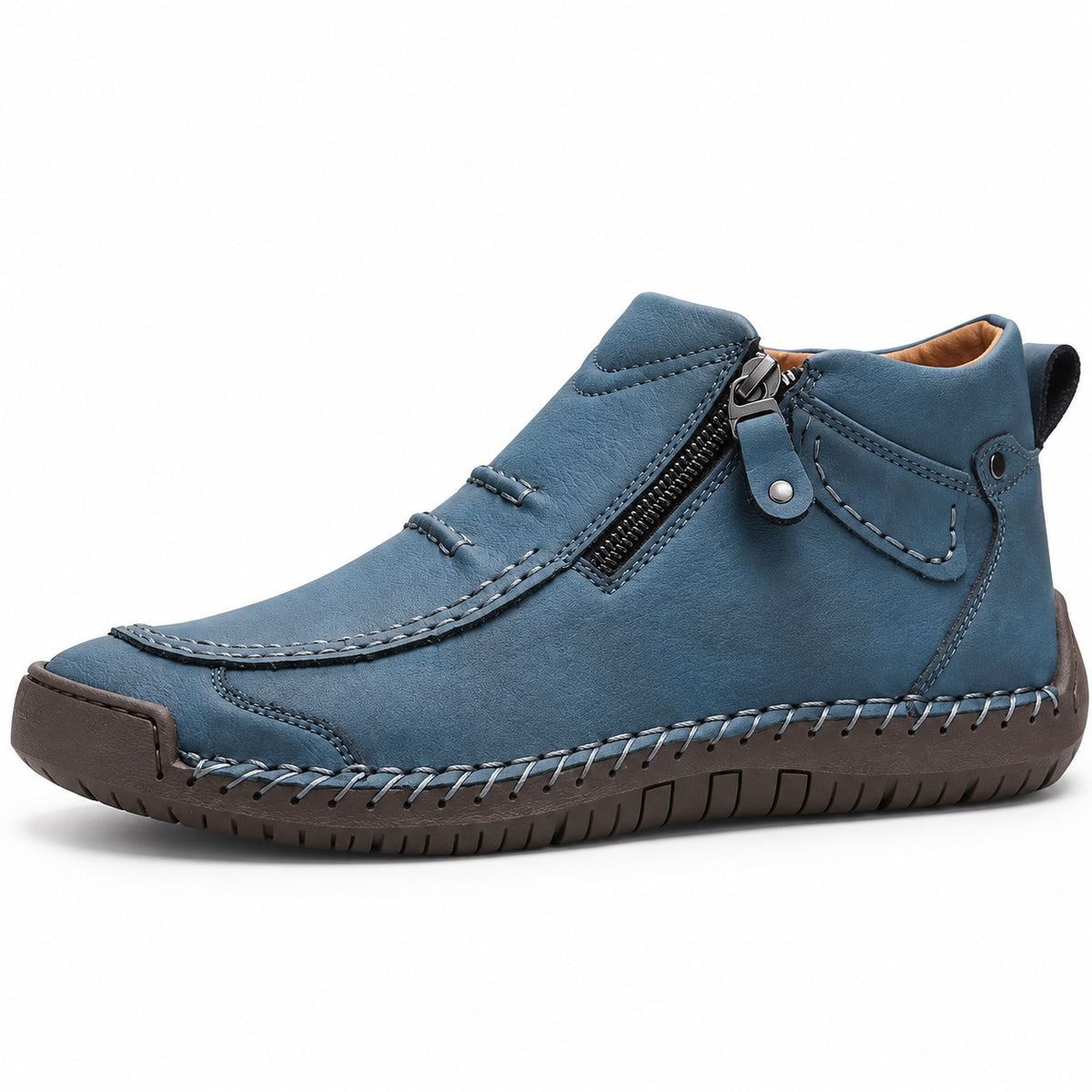 Fredrick – Men's Arch Support Shoes in Blue