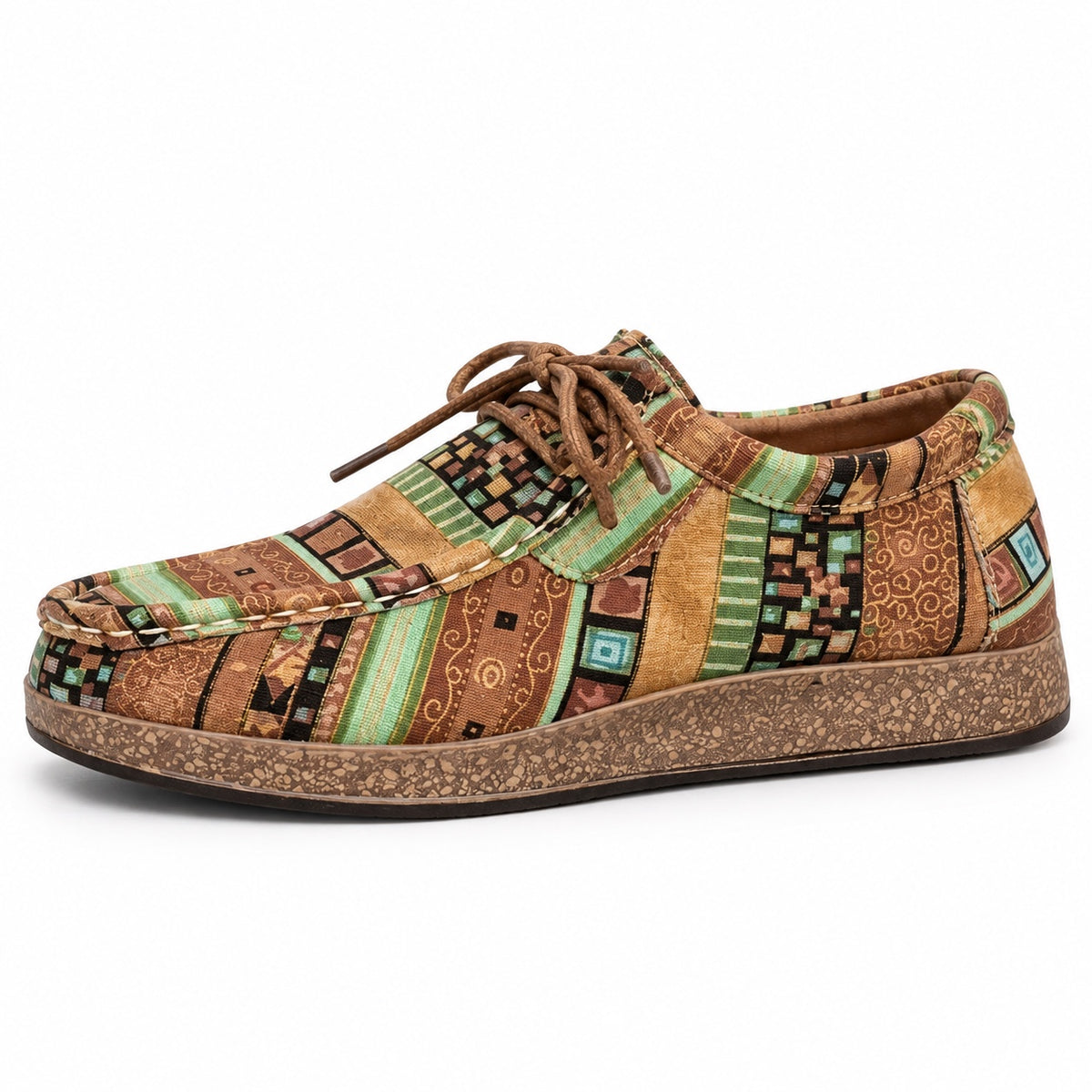 Garza – Unisex Orthopedic Sneakers in Brown