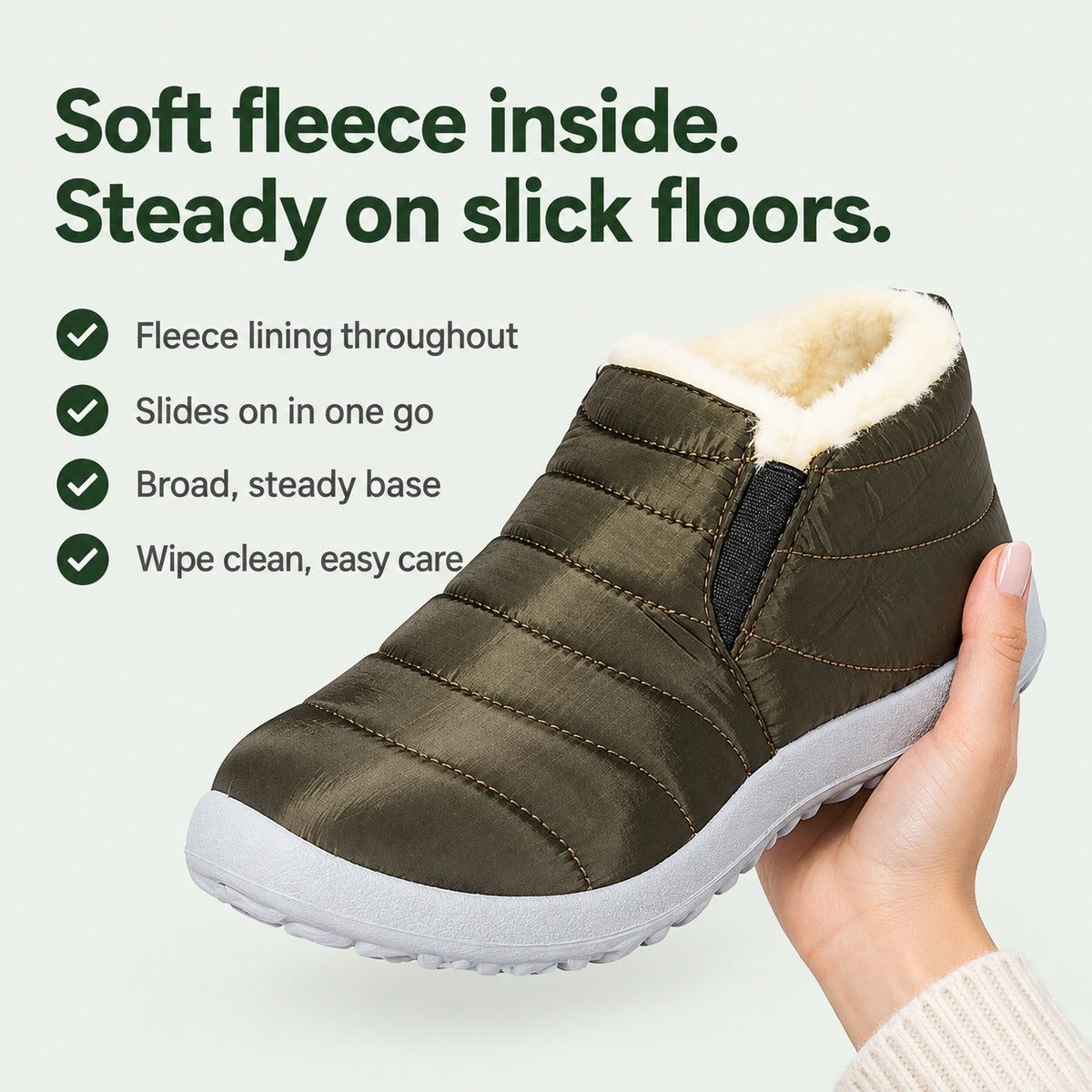 Geraldine – Women's Comfort Boots, key benefits