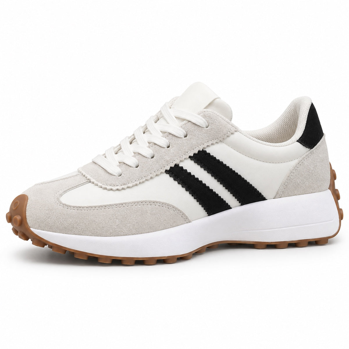 Gladys – Women's Walking Sneakers in Off-White