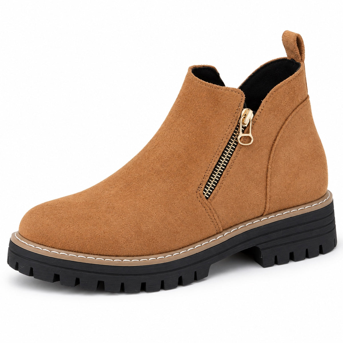 Glenda – Women's Comfort Boots in Brown