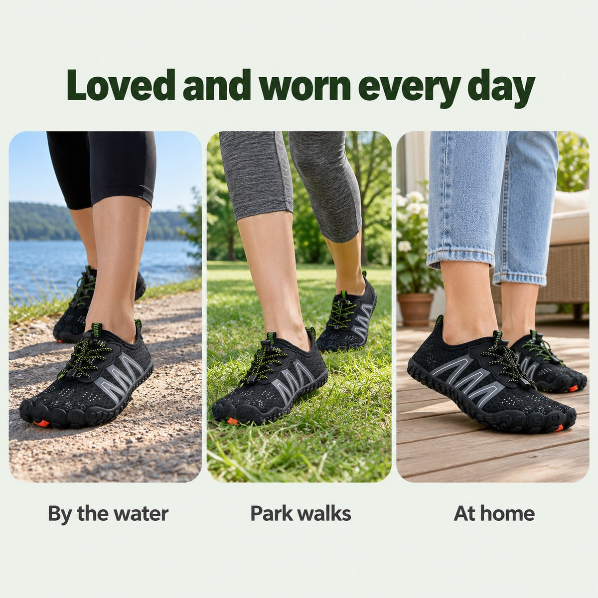 Glover – Unisex Barefoot Shoes, worn every day