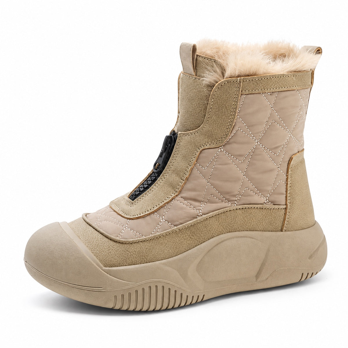 Harmon – Unisex Comfort Boots in Khaki