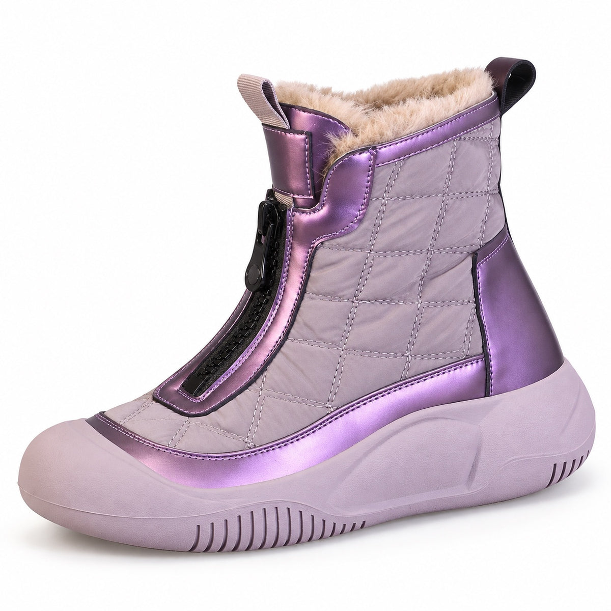 Harmon – Unisex Comfort Boots in Purple