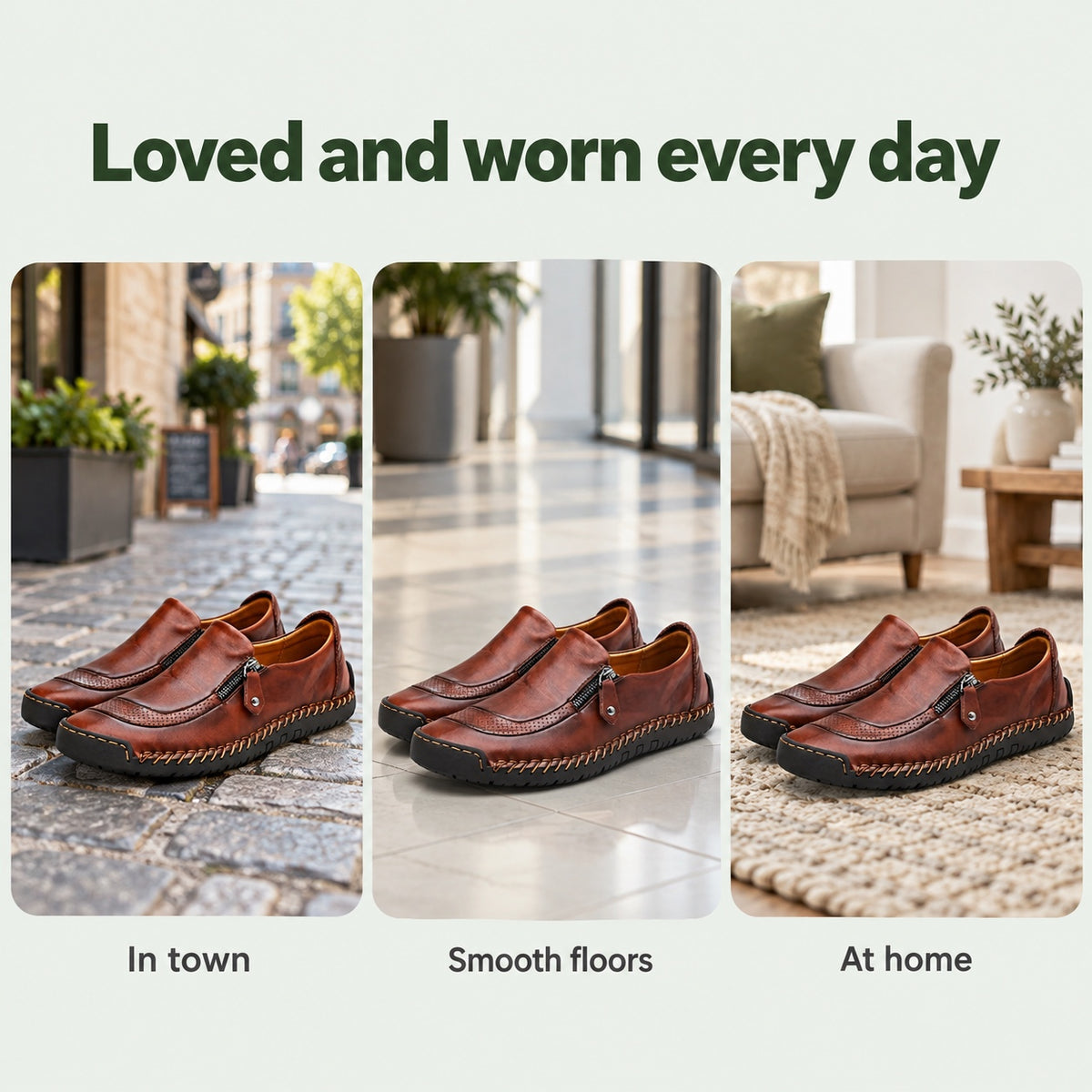 Harry – Men's Non-Slip Shoes, worn every day