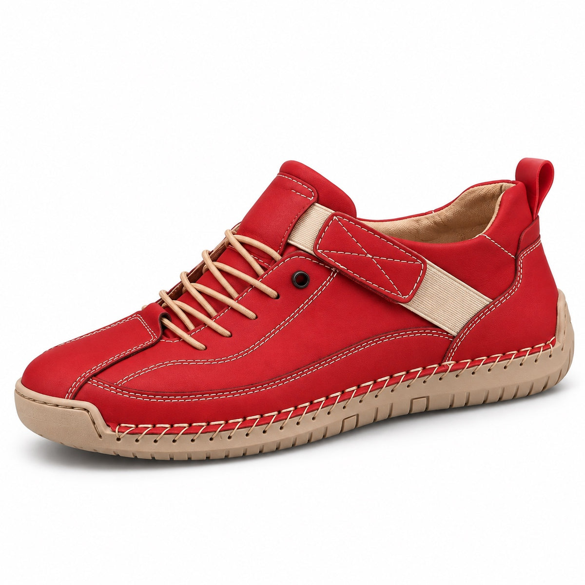 Hattie – Women's Walking Sneakers in Red