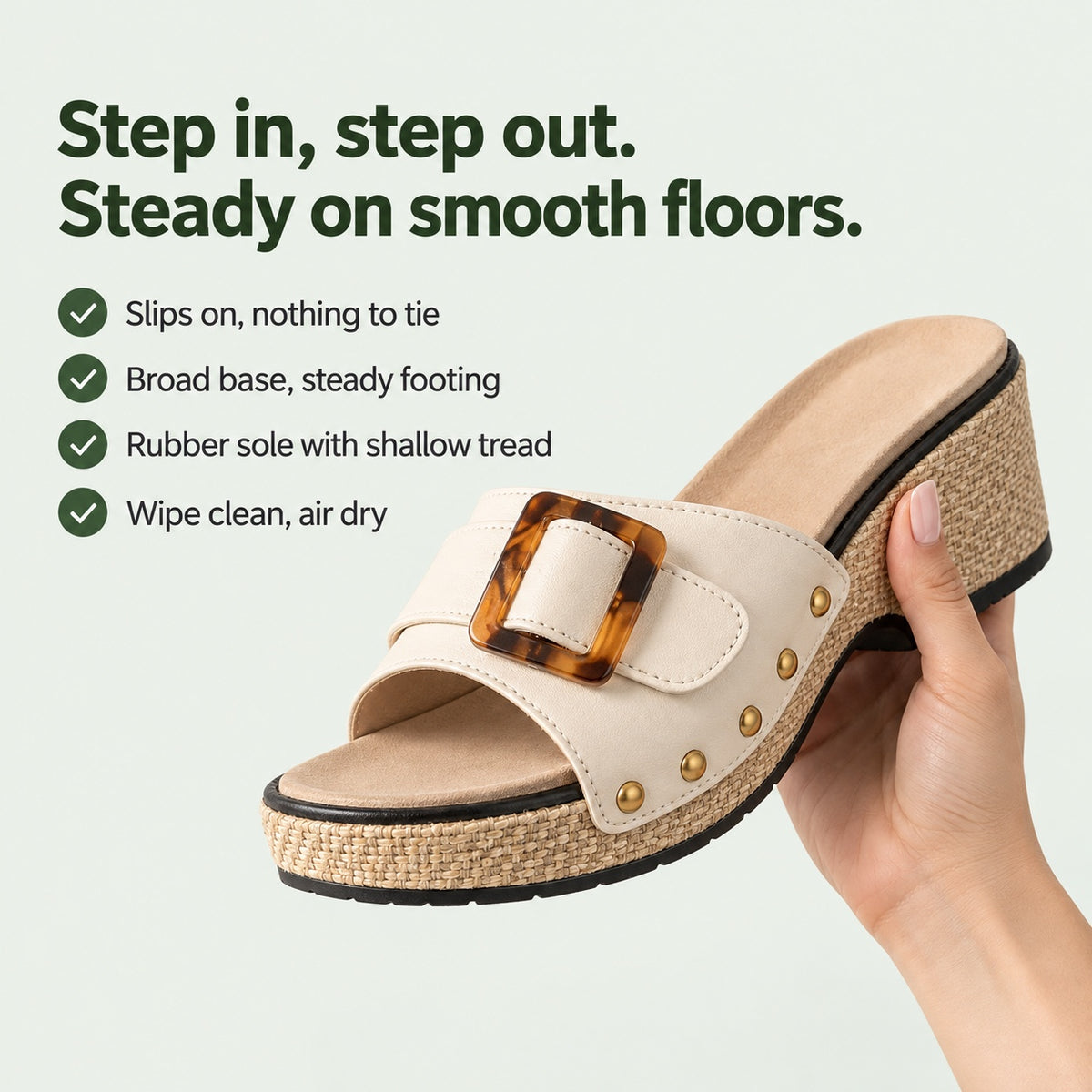 Hawkins – Unisex Comfortable Sandals, key benefits