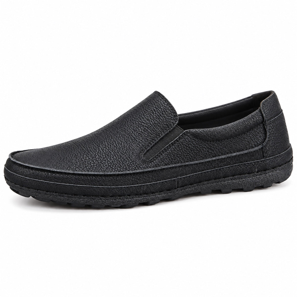 Herbert – Men's Slip-On Loafers in Black