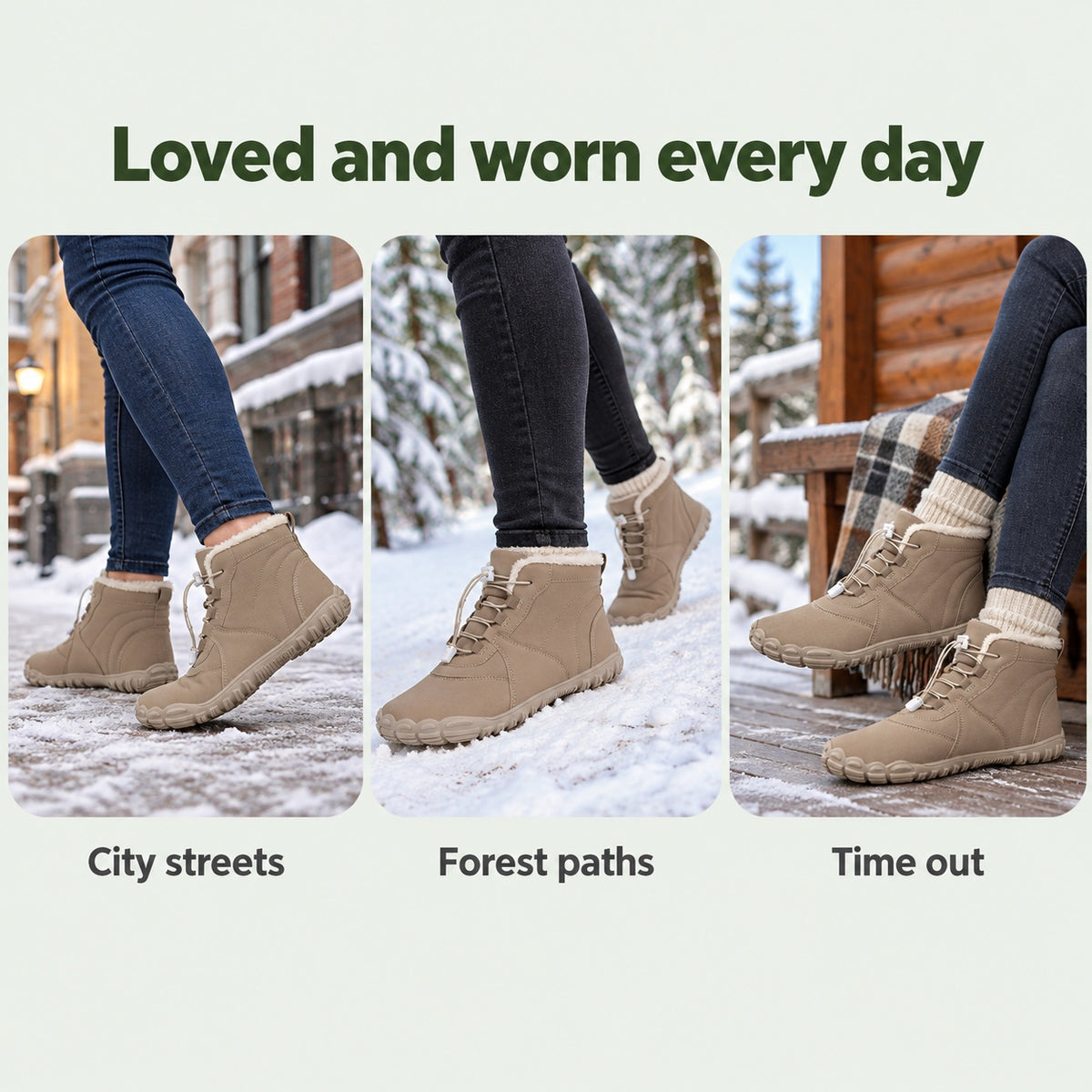 Higgins – Unisex Comfort Boots, worn every day