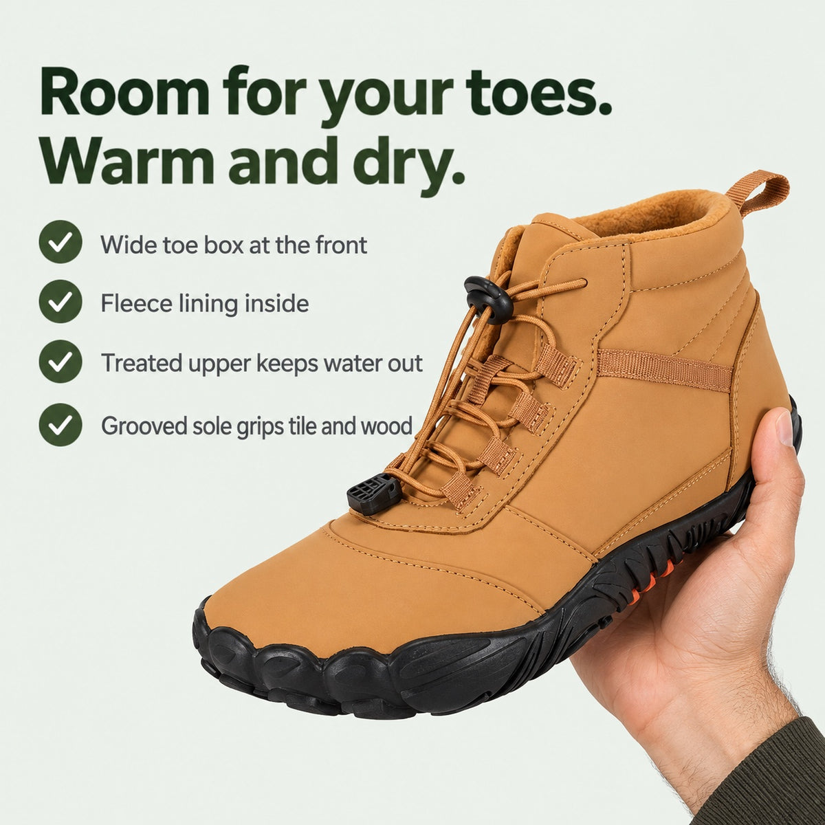 Hill – Unisex Barefoot Shoes, key benefits