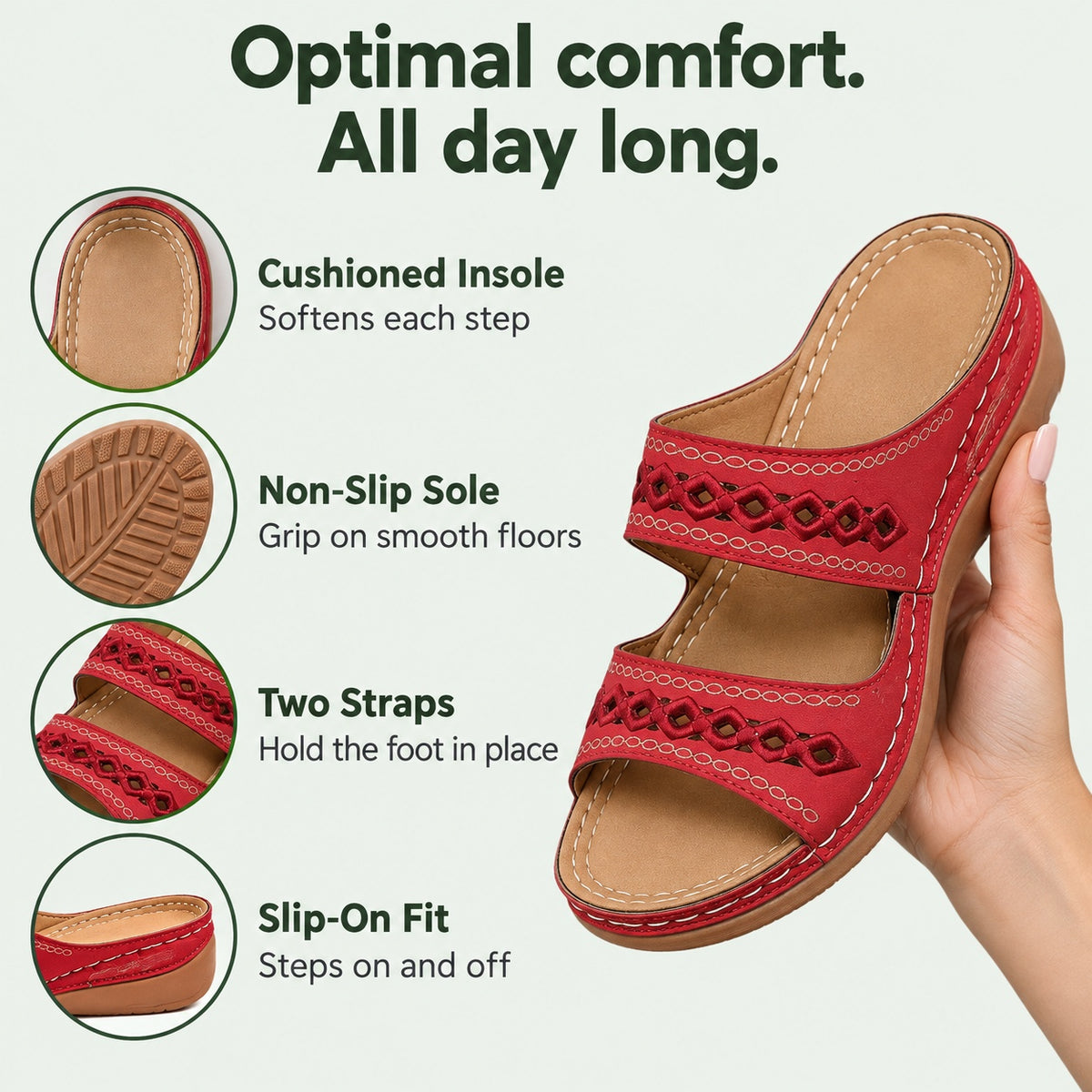 Holly – Women's Slip-On Loafers, features