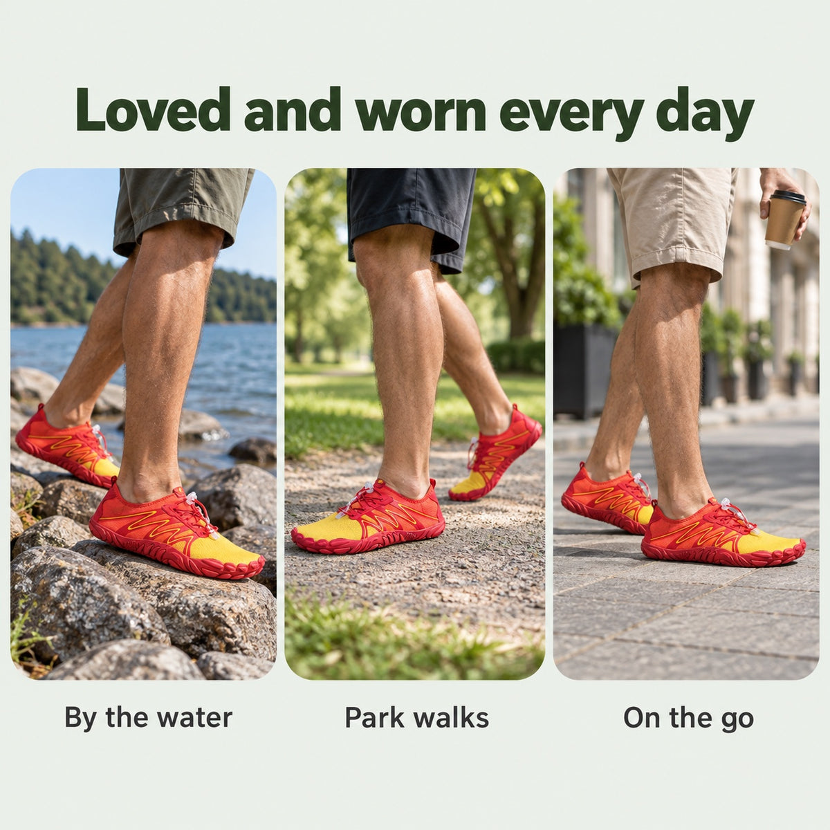 Hopkins – Unisex Barefoot Shoes, worn every day