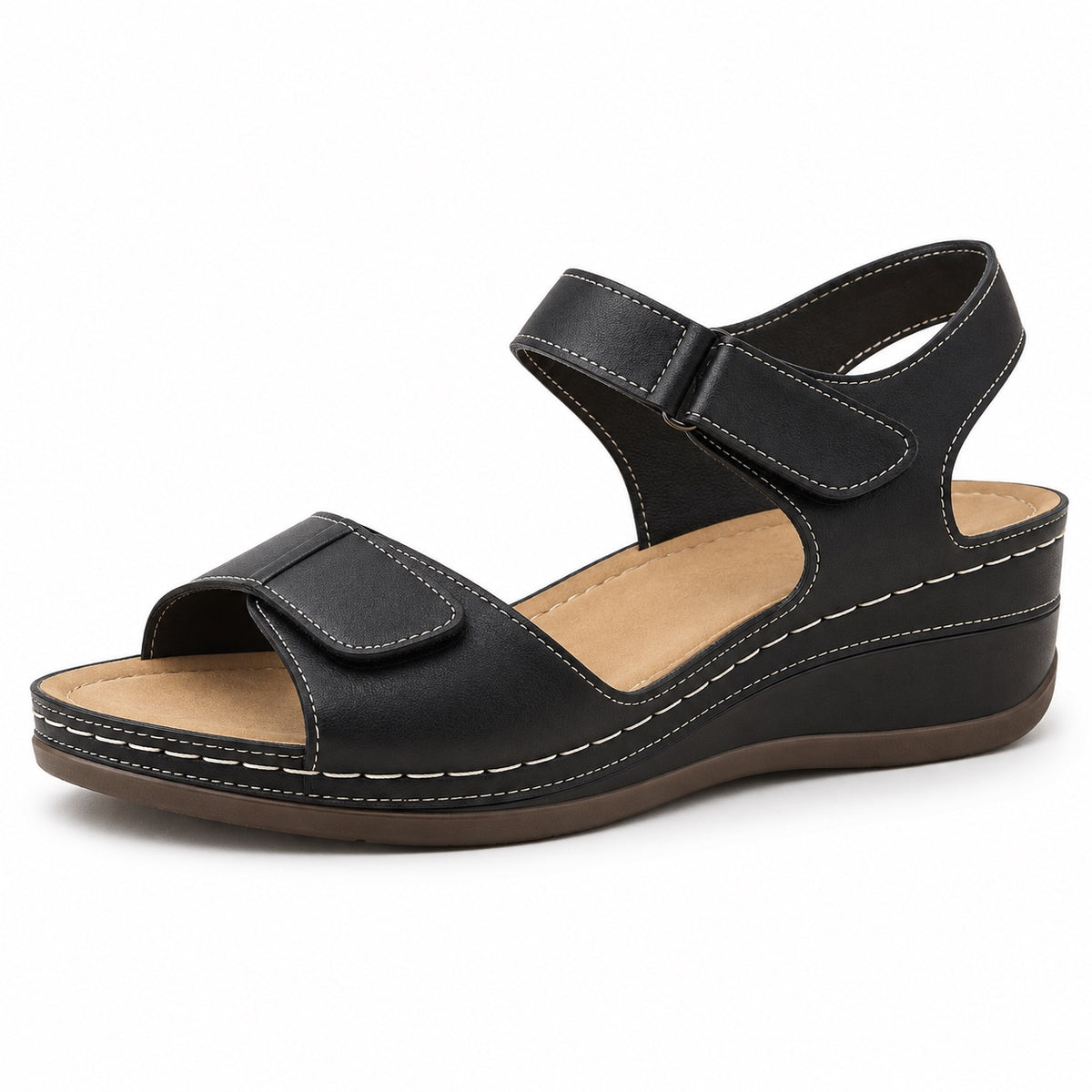 Howell – Unisex Comfortable Sandals in Black