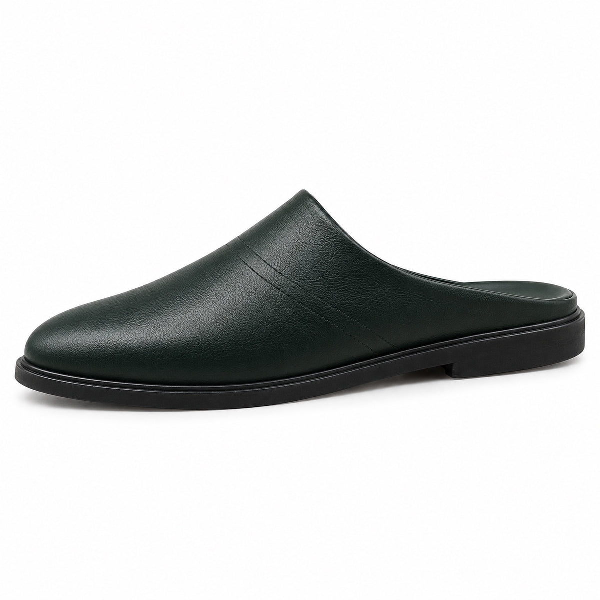 Ingram – Unisex Comfort Slippers in Deep Forest Green