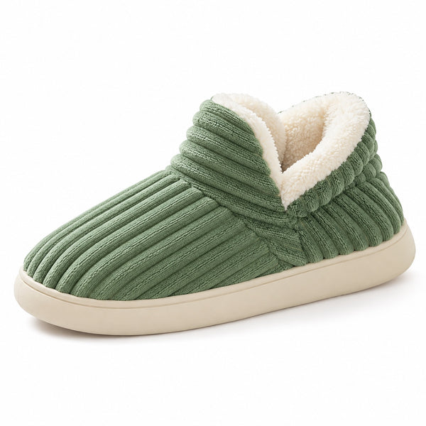 Janet – Women's Comfort Slippers in Green