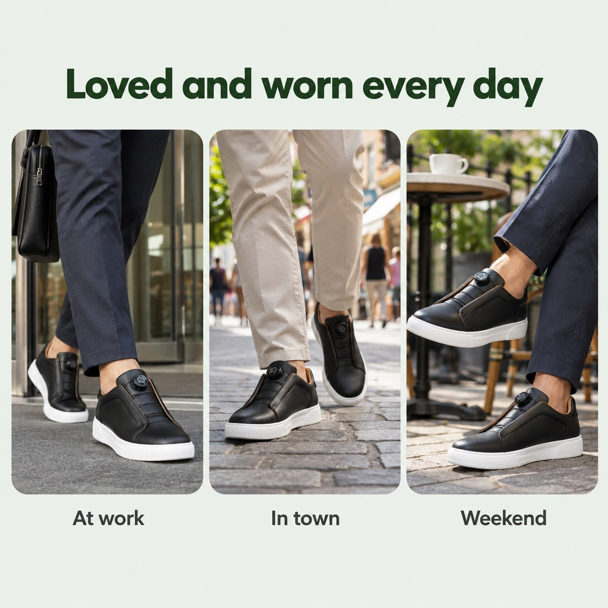 Jared – Men's Walking Sneakers, worn every day