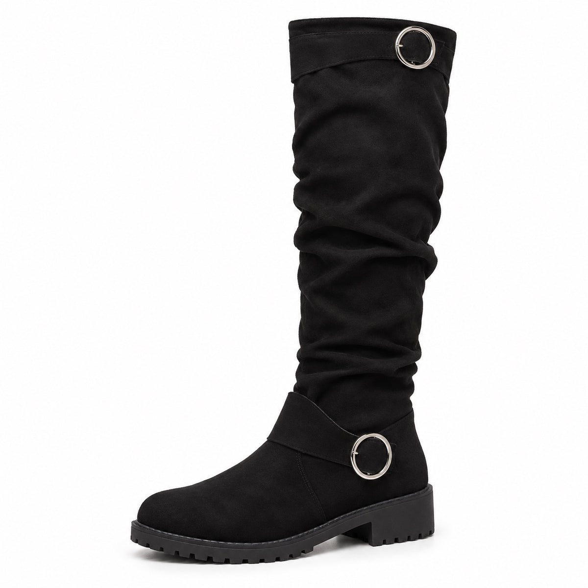 Jasmine – Women's Wide Calf Boots in Black