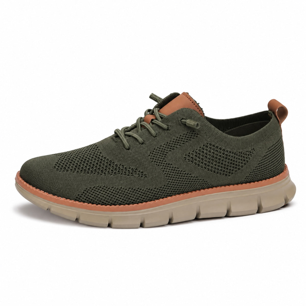 Jeff – Men's Orthopedic Shoes in Olive