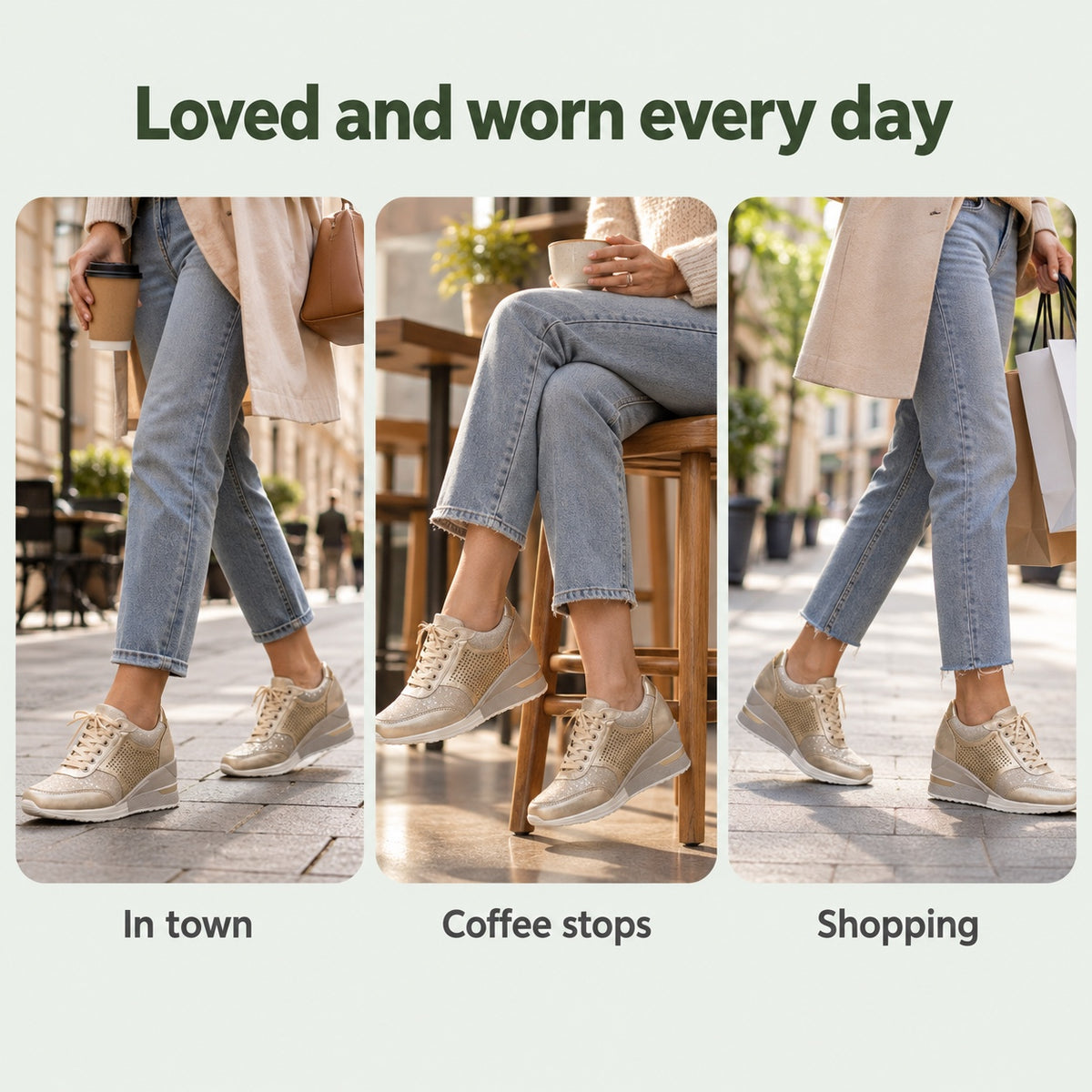 Jennings – Unisex Orthopedic Sneakers, worn every day