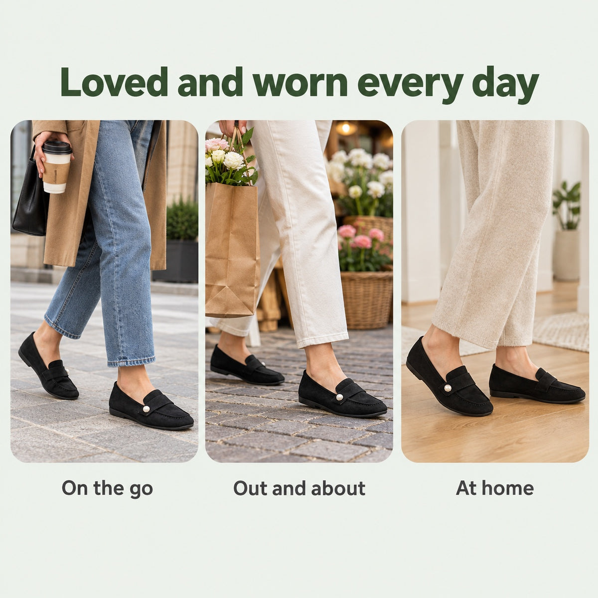 Jenny – Women's Slip-On Shoes, worn every day