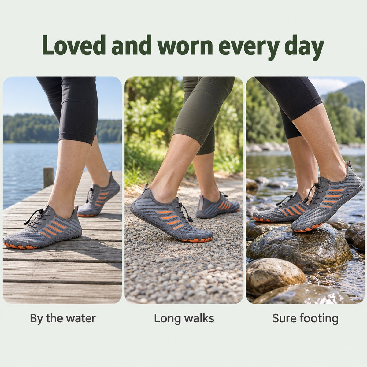 Jerome – Unisex Orthopedic Sneakers, worn every day