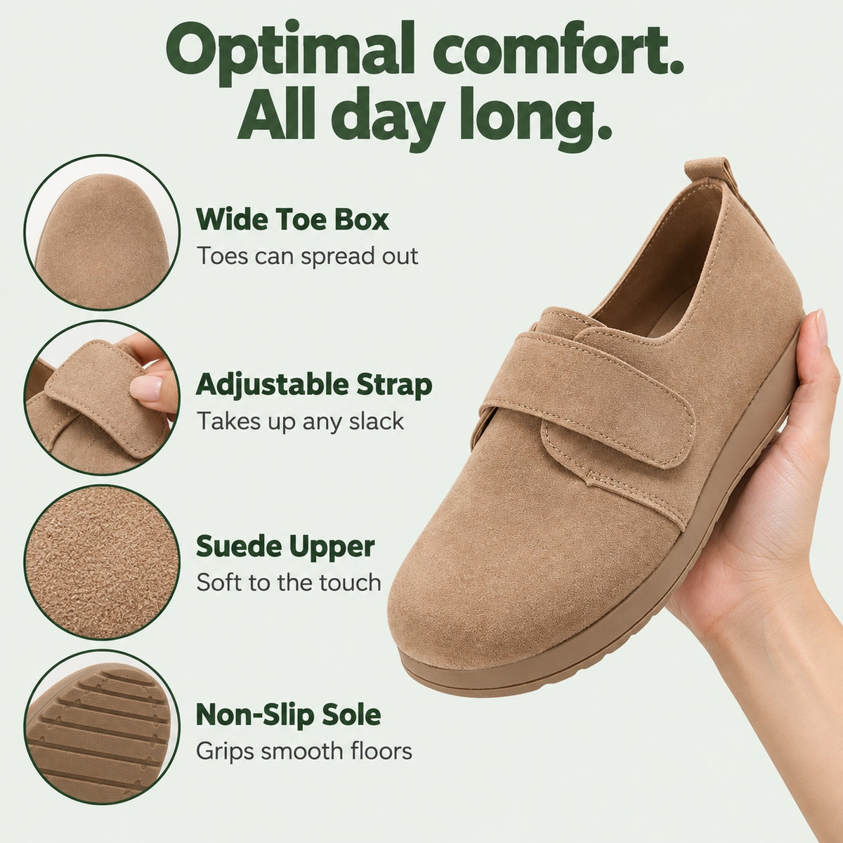 Joann – Women's Nursing Shoes, features