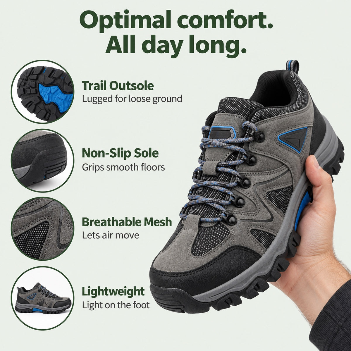Johnathan – Men's Non-Slip Shoes, features