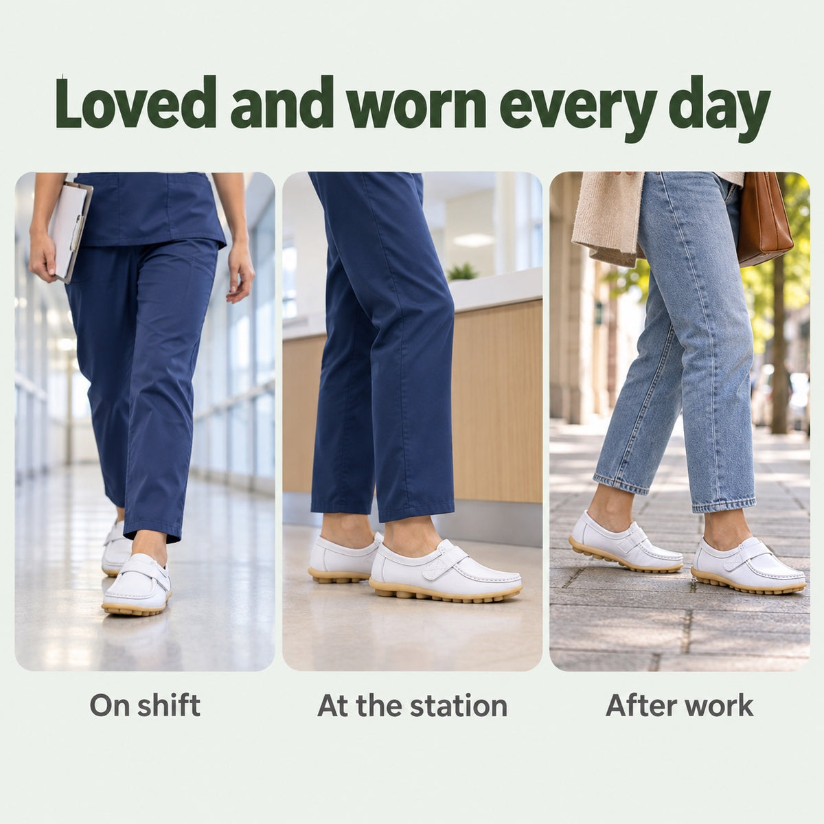Joyce – Women's Nursing Loafers, worn every day