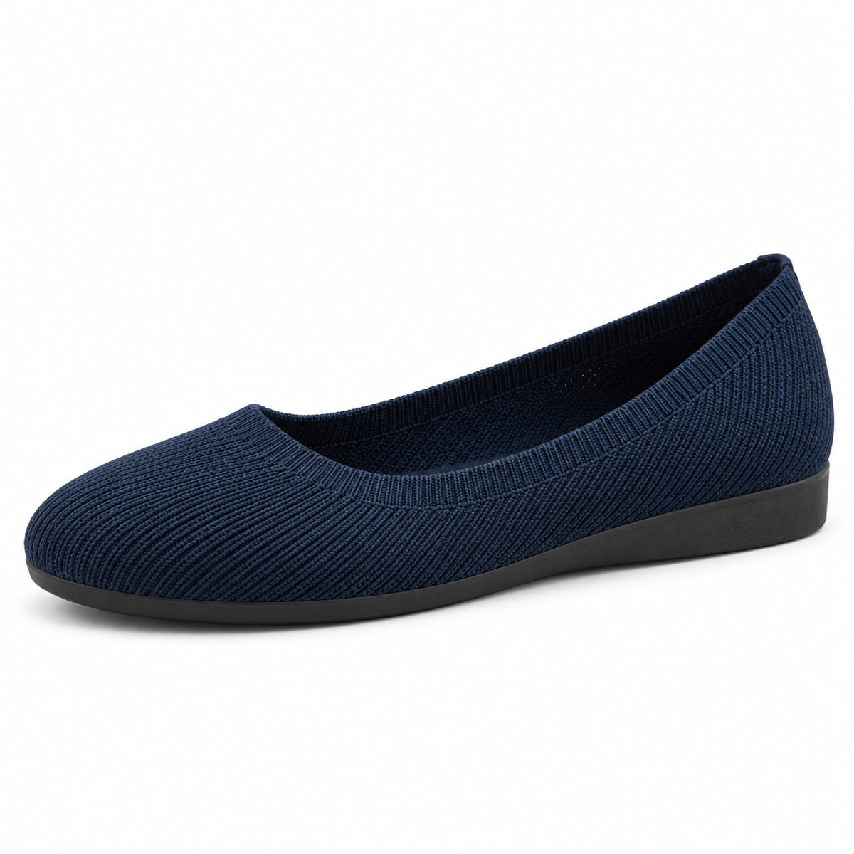 Judith – Women's Plantar Fasciitis Flats in Blue