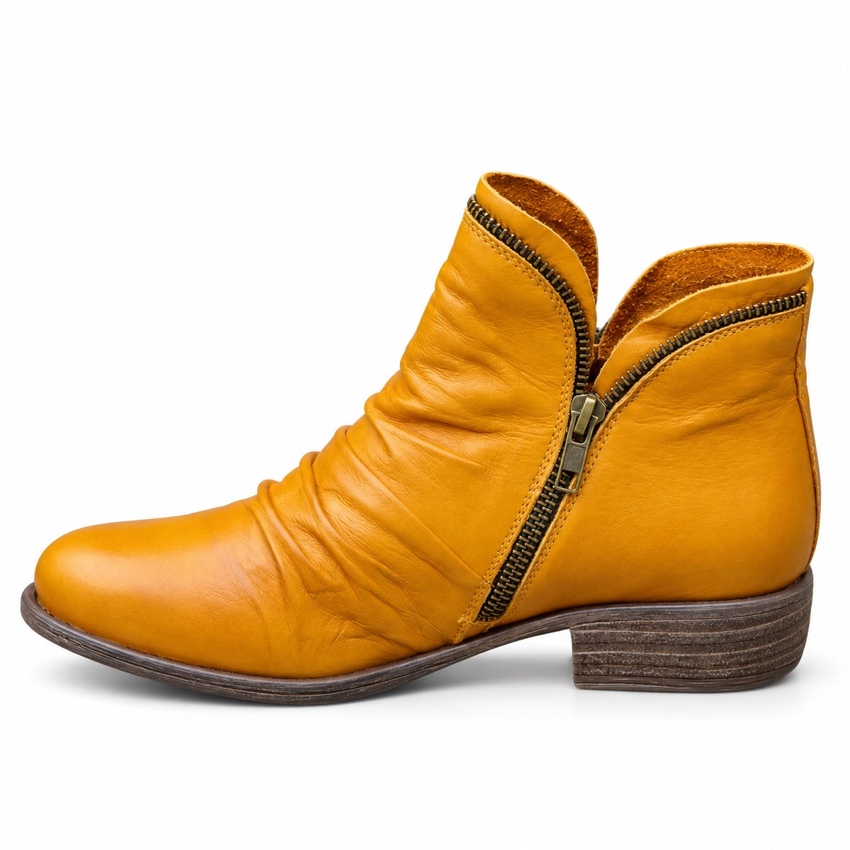 Judy – Women's Comfort Boots in Yellow