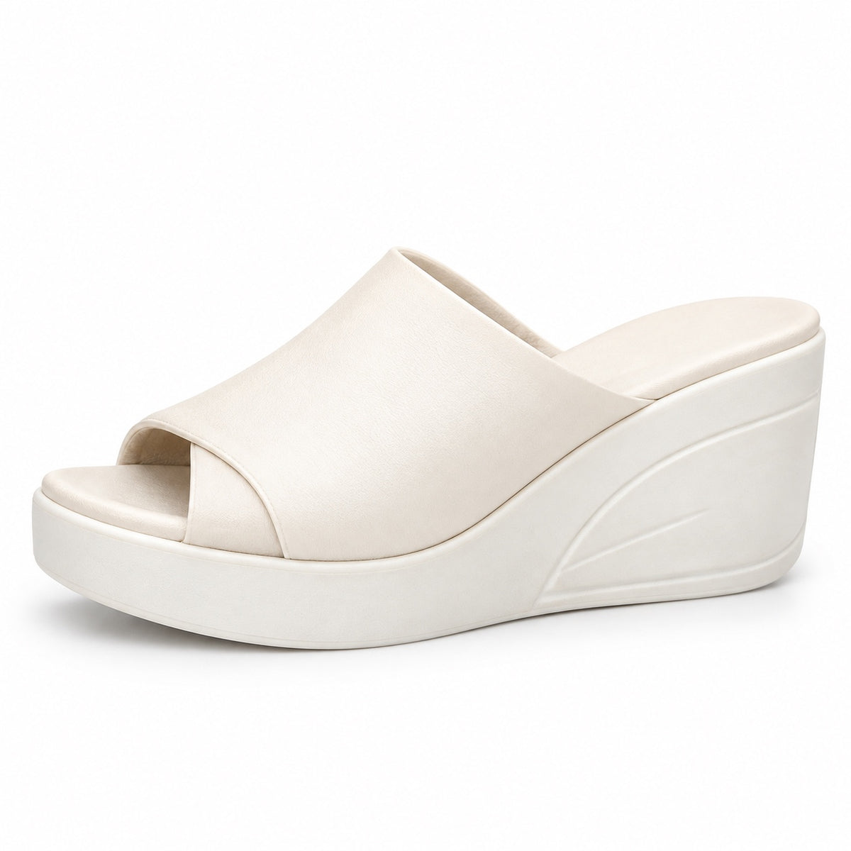 Jules – Unisex Wide Toe Box Sandals in Beige