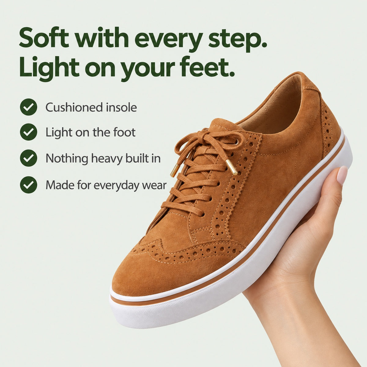 June – Women's Orthopedic Sneakers, key benefits