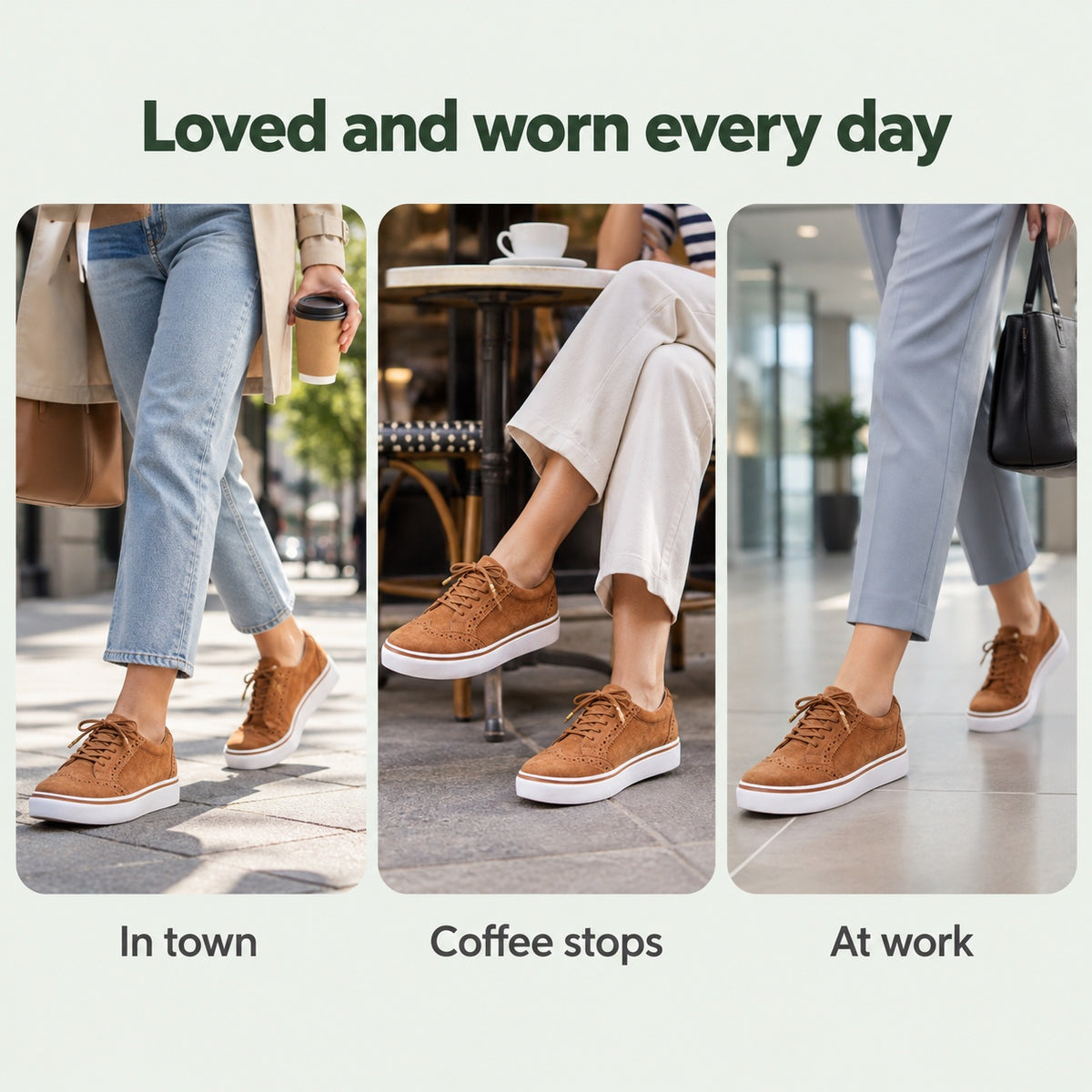 June – Women's Orthopedic Sneakers, worn every day
