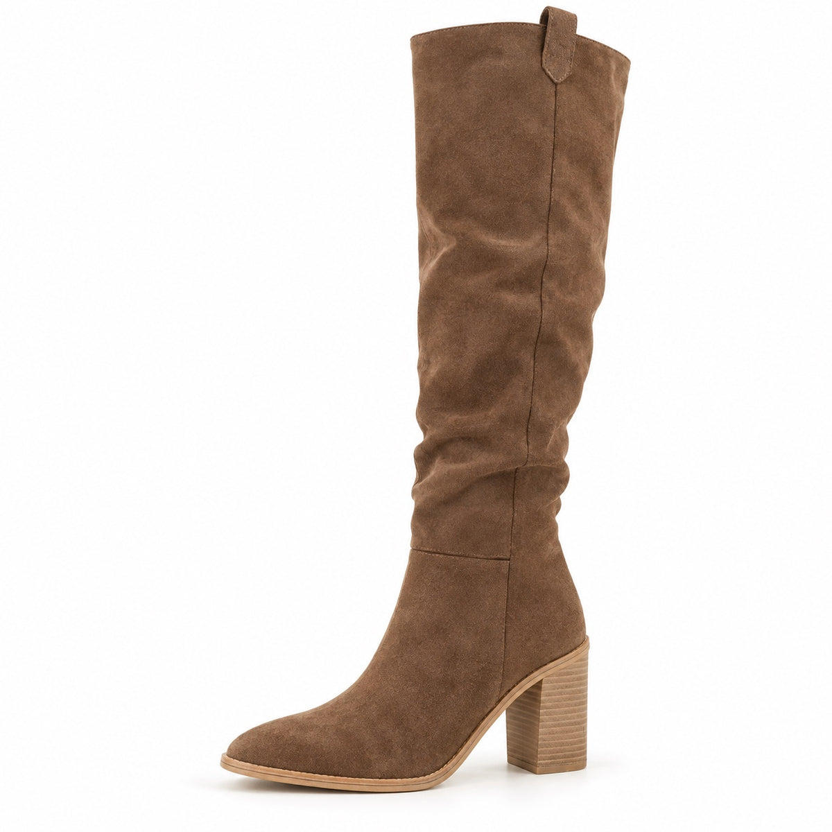 Kara – Women's Wide Calf Boots in Brown