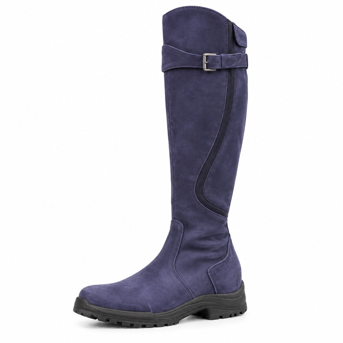 Karla – Women's Wide Calf Boots in Lila