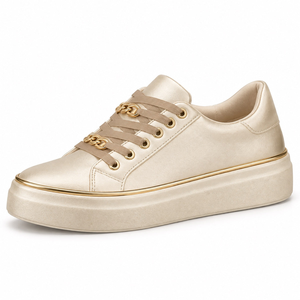 Katie – Women's Nursing Sneakers in Gold
