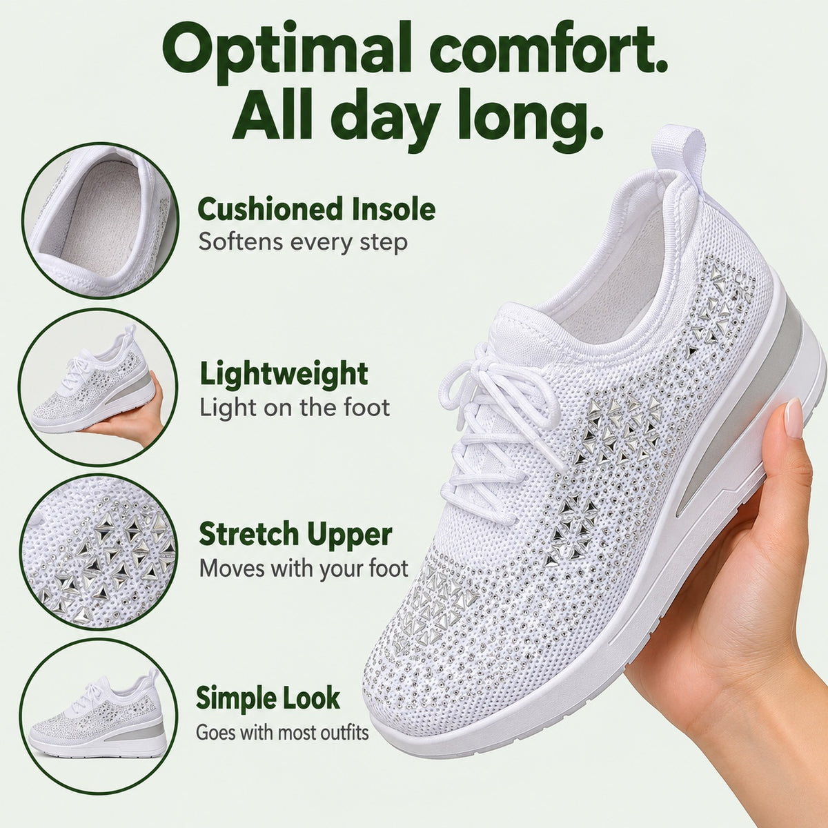 Kendra – Women's Comfort Shoes, features